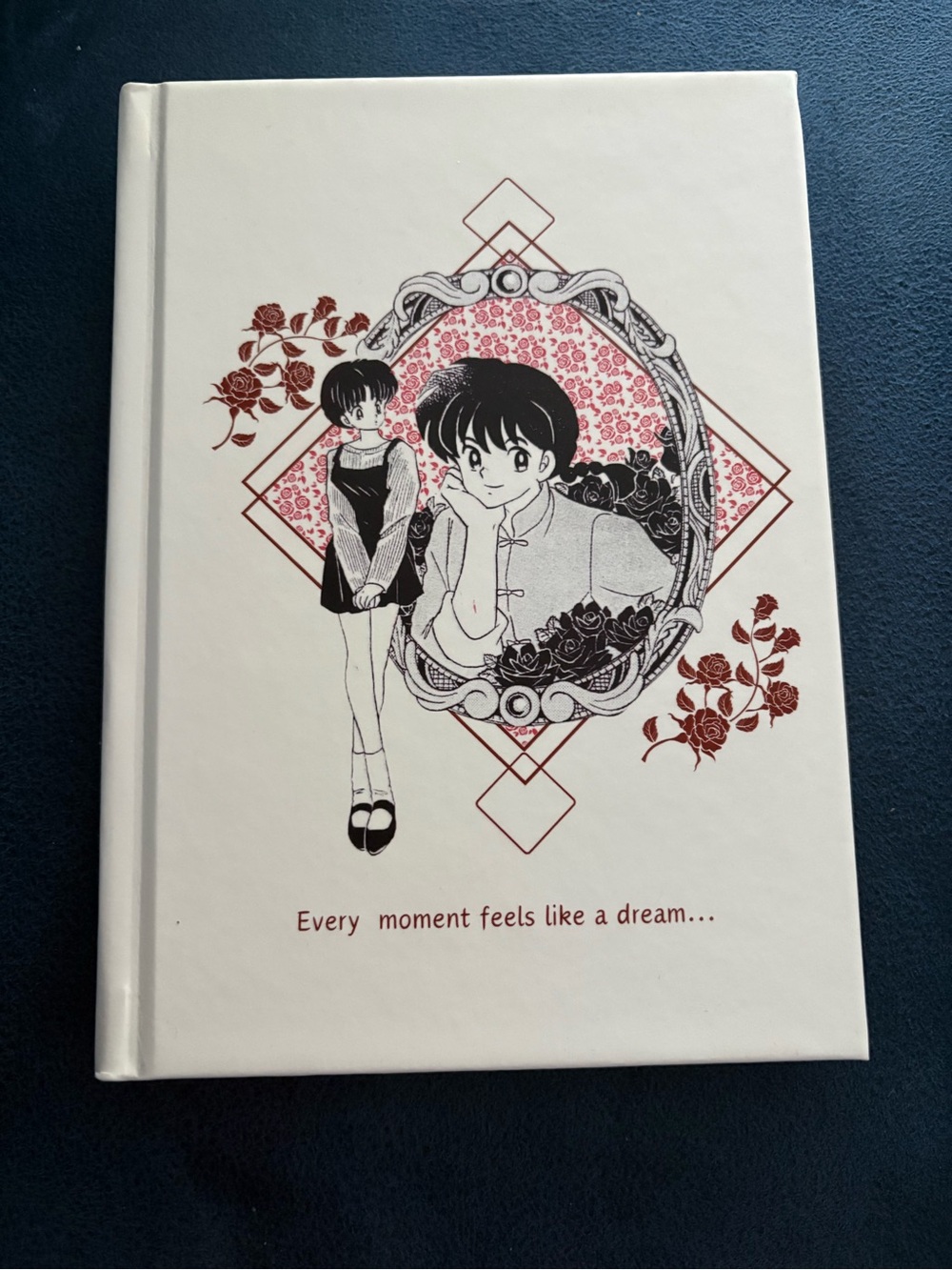 Ranma 1/2 anime hardcover notebook journal